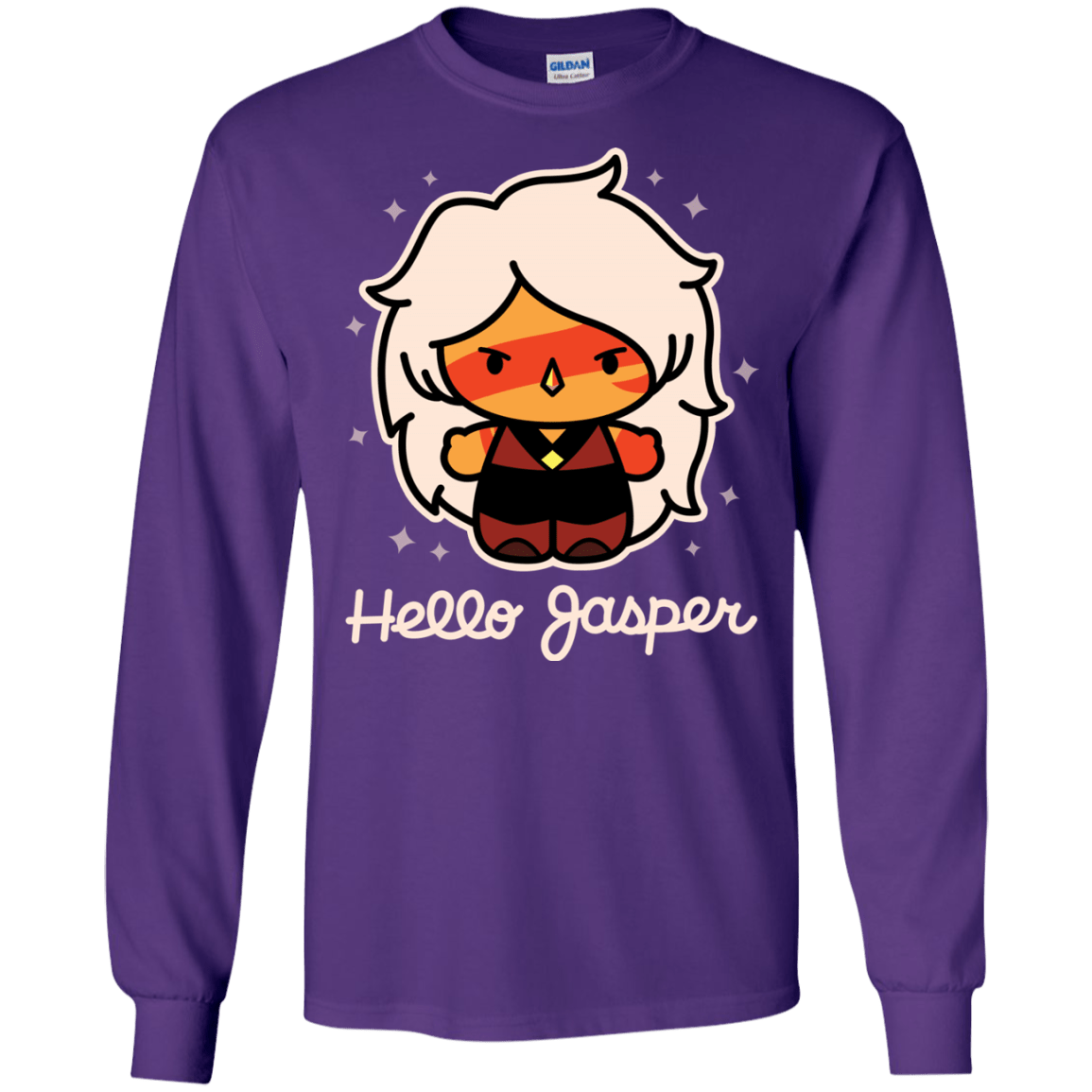 T-Shirts Purple / S Hello Jasper Men's Long Sleeve T-Shirt