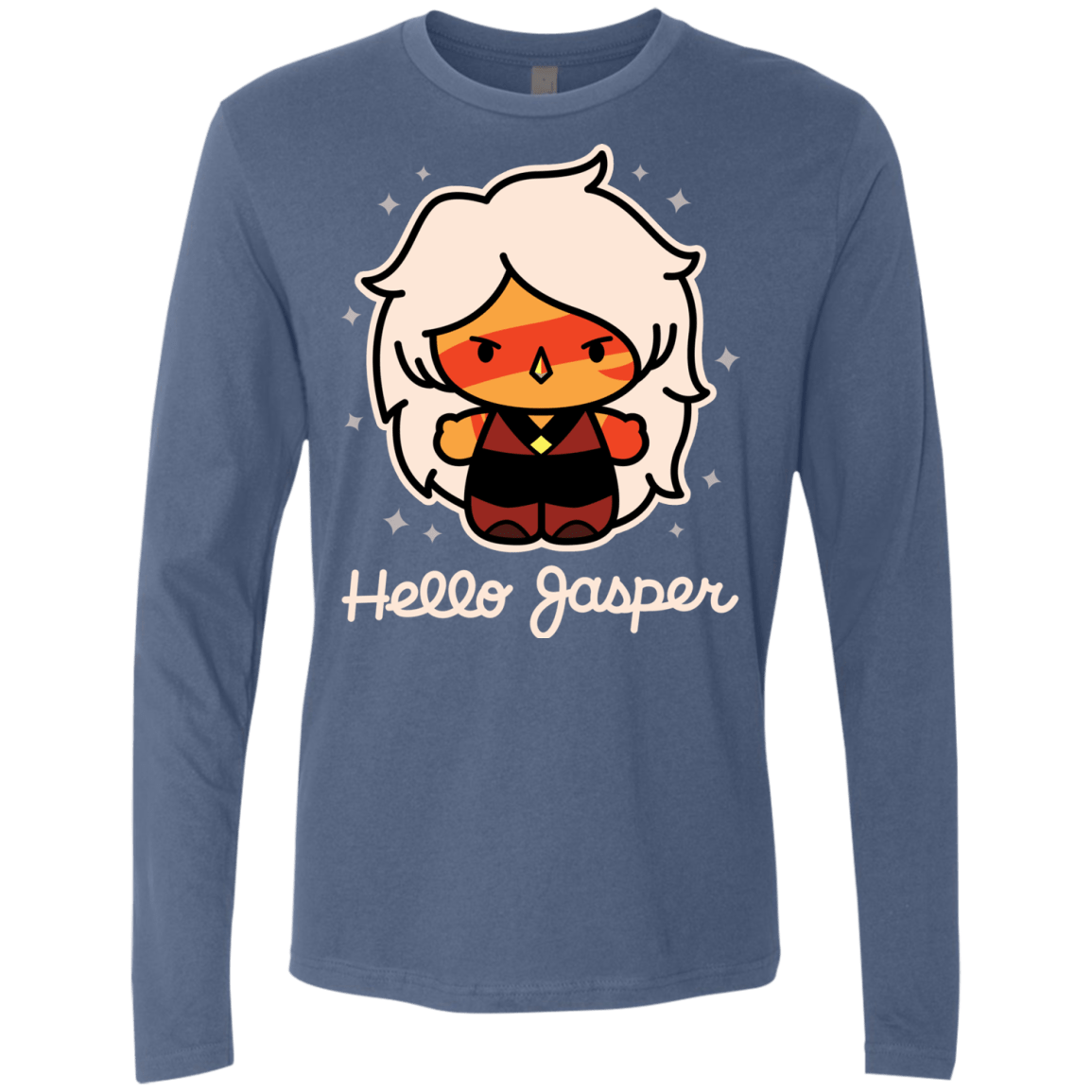 T-Shirts Indigo / S Hello Jasper Men's Premium Long Sleeve
