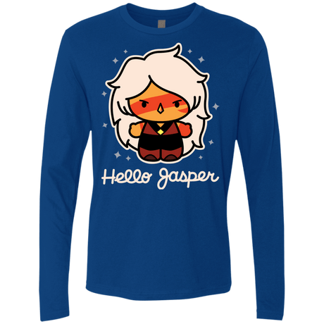 T-Shirts Royal / S Hello Jasper Men's Premium Long Sleeve