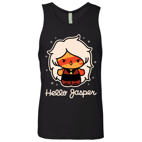 T-Shirts Black / S Hello Jasper Men's Premium Tank Top