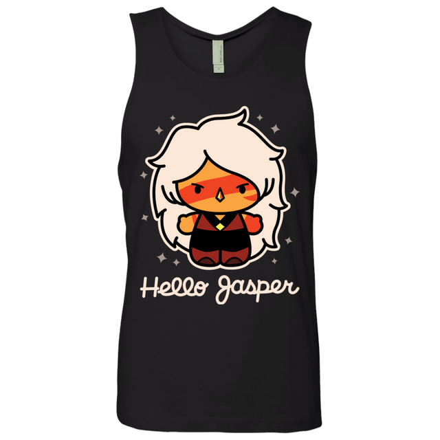 T-Shirts Black / S Hello Jasper Men's Premium Tank Top