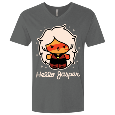 T-Shirts Heavy Metal / X-Small Hello Jasper Men's Premium V-Neck