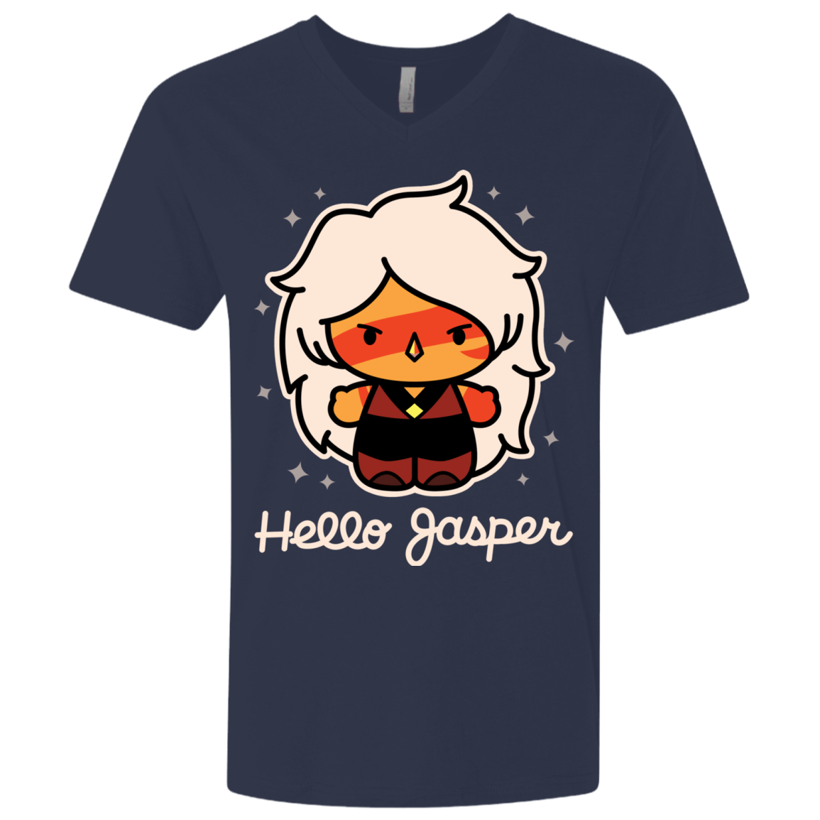 T-Shirts Midnight Navy / X-Small Hello Jasper Men's Premium V-Neck