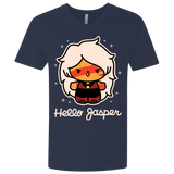 T-Shirts Midnight Navy / X-Small Hello Jasper Men's Premium V-Neck