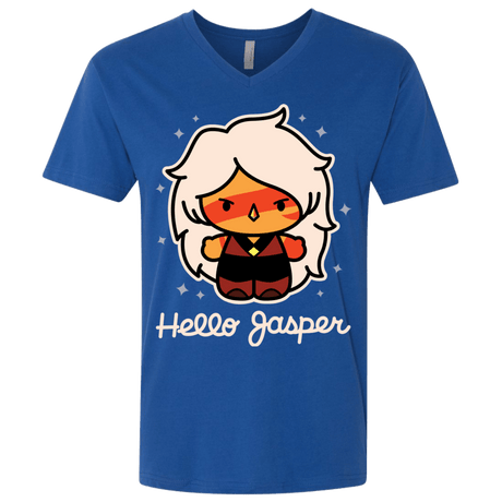 T-Shirts Royal / X-Small Hello Jasper Men's Premium V-Neck