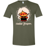 T-Shirts Military Green / S Hello Jasper Men's Semi-Fitted Softstyle