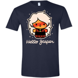 T-Shirts Navy / X-Small Hello Jasper Men's Semi-Fitted Softstyle