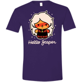 T-Shirts Purple / S Hello Jasper Men's Semi-Fitted Softstyle