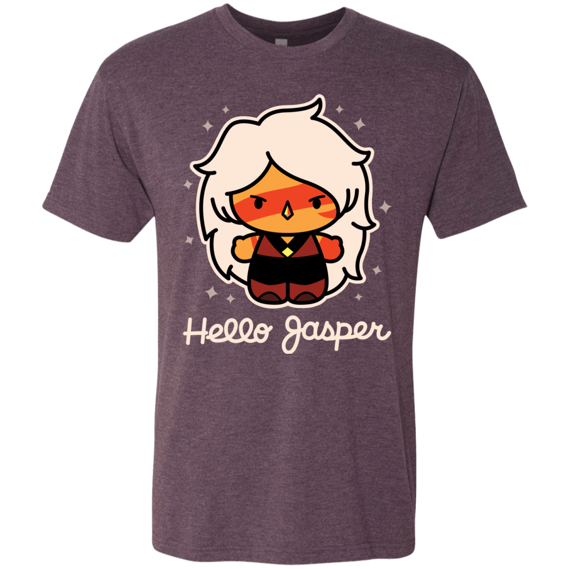 T-Shirts Vintage Purple / S Hello Jasper Men's Triblend T-Shirt