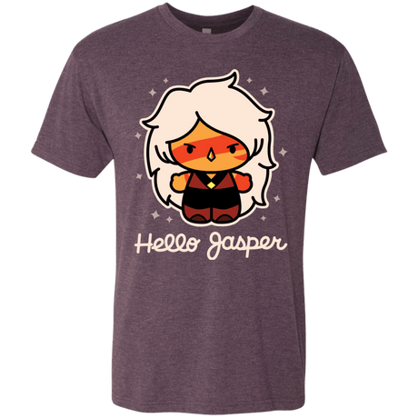 T-Shirts Vintage Purple / S Hello Jasper Men's Triblend T-Shirt