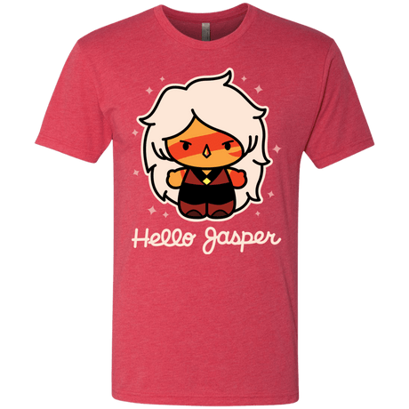 T-Shirts Vintage Red / S Hello Jasper Men's Triblend T-Shirt