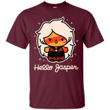 T-Shirts Maroon / S Hello Jasper T-Shirt
