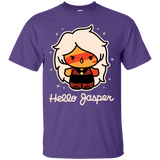 T-Shirts Purple / S Hello Jasper T-Shirt