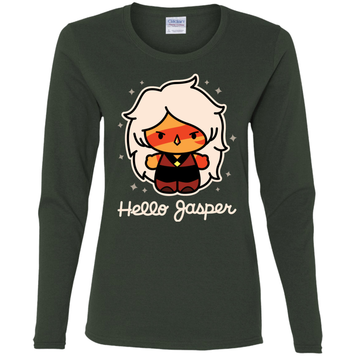 T-Shirts Forest / S Hello Jasper Women's Long Sleeve T-Shirt