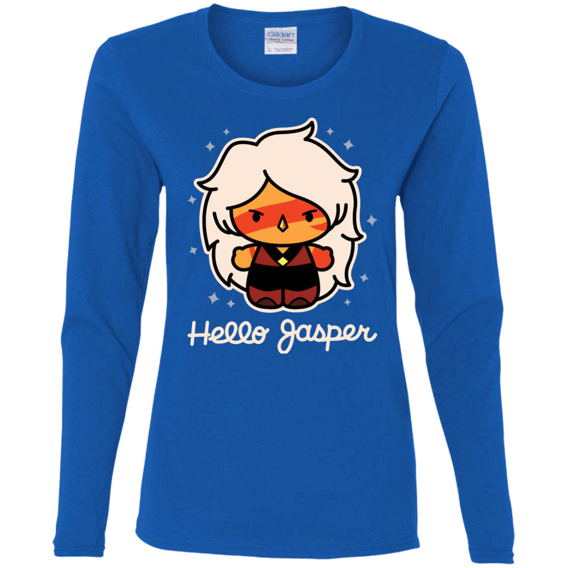 T-Shirts Royal / S Hello Jasper Women's Long Sleeve T-Shirt