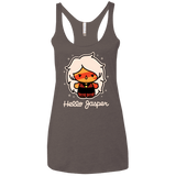 T-Shirts Macchiato / X-Small Hello Jasper Women's Triblend Racerback Tank