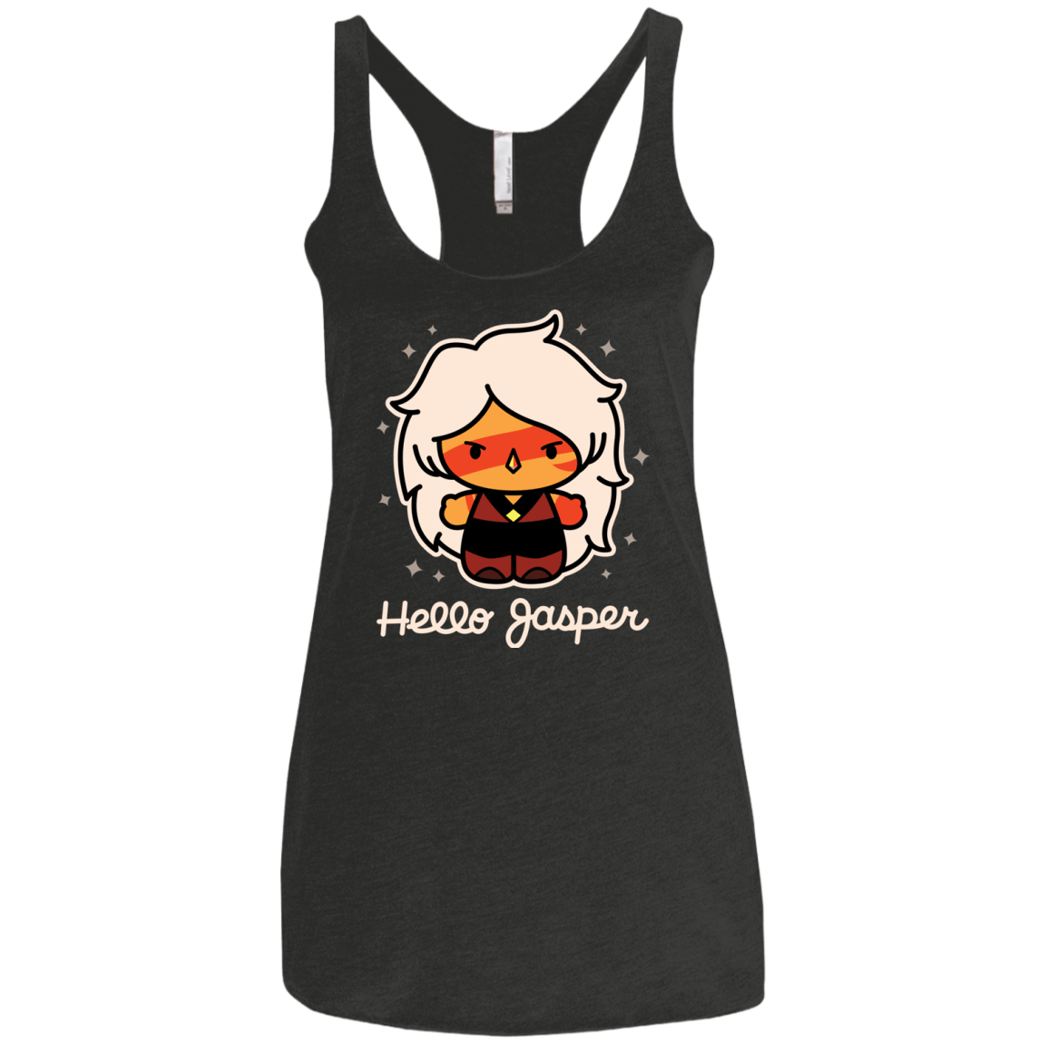 T-Shirts Vintage Black / X-Small Hello Jasper Women's Triblend Racerback Tank