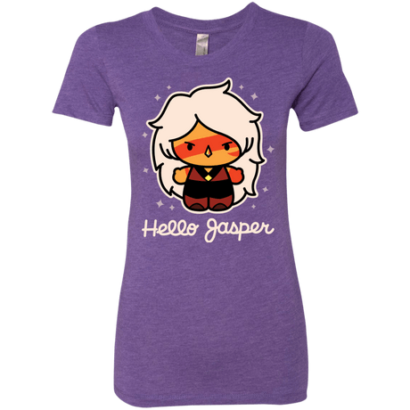 T-Shirts Purple Rush / S Hello Jasper Women's Triblend T-Shirt