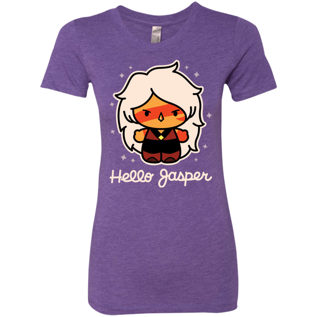 T-Shirts Purple Rush / S Hello Jasper Women's Triblend T-Shirt