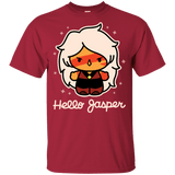 T-Shirts Cardinal / YXS Hello Jasper Youth T-Shirt