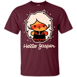 T-Shirts Maroon / YXS Hello Jasper Youth T-Shirt