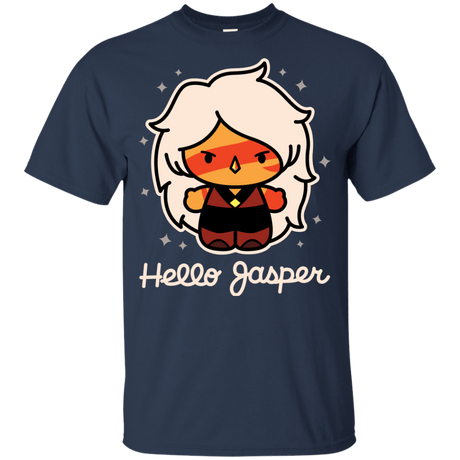 T-Shirts Navy / YXS Hello Jasper Youth T-Shirt