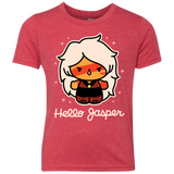 T-Shirts Vintage Red / YXS Hello Jasper Youth Triblend T-Shirt