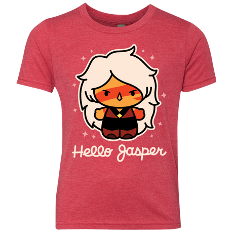 T-Shirts Vintage Red / YXS Hello Jasper Youth Triblend T-Shirt
