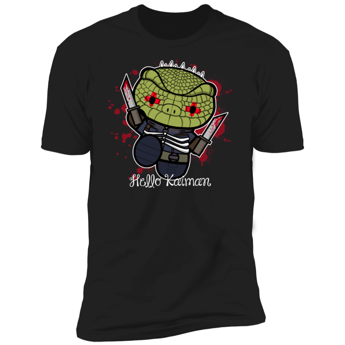 T-Shirts Black / X-Small Hello Kaiman Men's Premium T-Shirt
