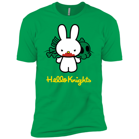 T-Shirts Kelly Green / YXS Hello Knights Boys Premium T-Shirt