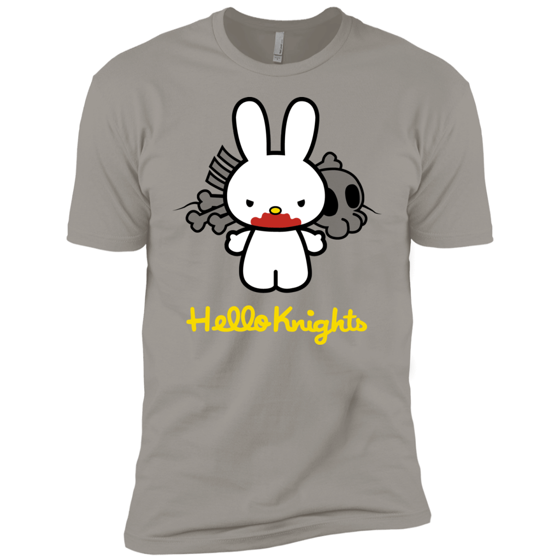 T-Shirts Light Grey / YXS Hello Knights Boys Premium T-Shirt