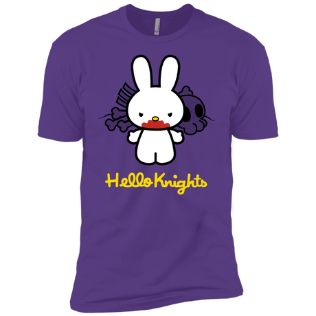 T-Shirts Purple Rush / YXS Hello Knights Boys Premium T-Shirt