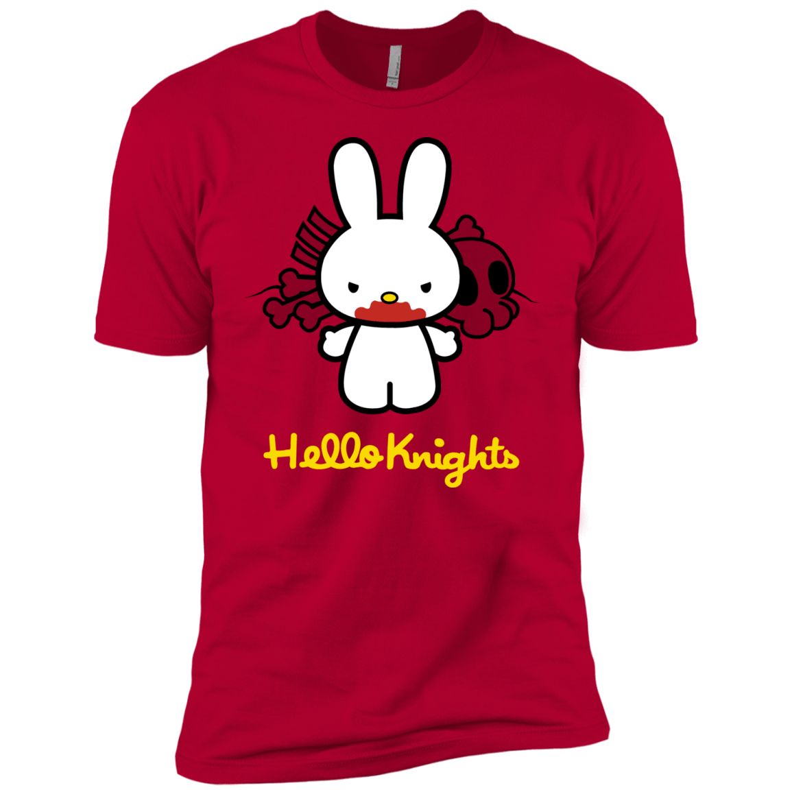 T-Shirts Red / YXS Hello Knights Boys Premium T-Shirt