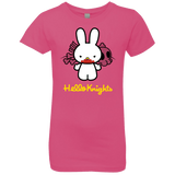 T-Shirts Hot Pink / YXS Hello Knights Girls Premium T-Shirt