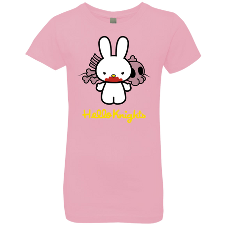 T-Shirts Light Pink / YXS Hello Knights Girls Premium T-Shirt