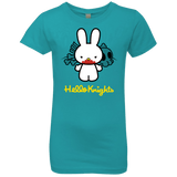 T-Shirts Tahiti Blue / YXS Hello Knights Girls Premium T-Shirt