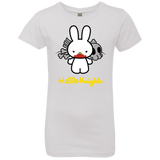 T-Shirts White / YXS Hello Knights Girls Premium T-Shirt