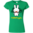 T-Shirts Irish Green / S Hello Knights Junior Slimmer-Fit T-Shirt