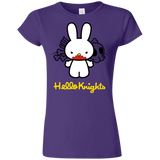 T-Shirts Purple / S Hello Knights Junior Slimmer-Fit T-Shirt