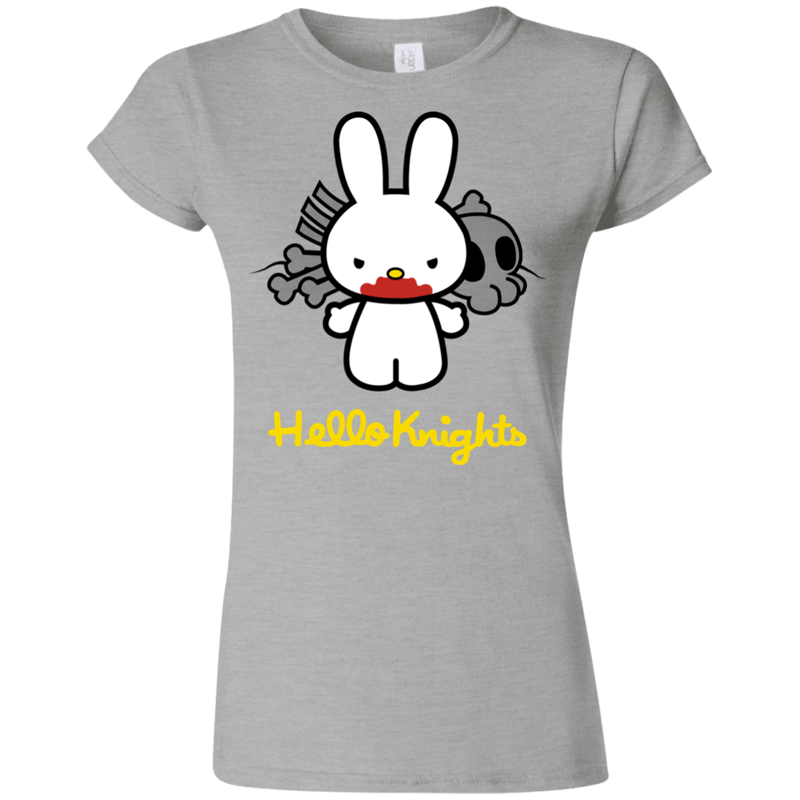 T-Shirts Sport Grey / S Hello Knights Junior Slimmer-Fit T-Shirt