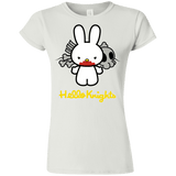 T-Shirts White / S Hello Knights Junior Slimmer-Fit T-Shirt