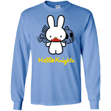 T-Shirts Carolina Blue / S Hello Knights Men's Long Sleeve T-Shirt