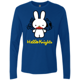 T-Shirts Royal / S Hello Knights Men's Premium Long Sleeve