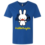 T-Shirts Royal / X-Small Hello Knights Men's Premium V-Neck