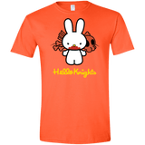 T-Shirts Orange / S Hello Knights Men's Semi-Fitted Softstyle