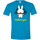 T-Shirts Sapphire / S Hello Knights Men's Semi-Fitted Softstyle