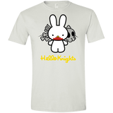 T-Shirts White / X-Small Hello Knights Men's Semi-Fitted Softstyle