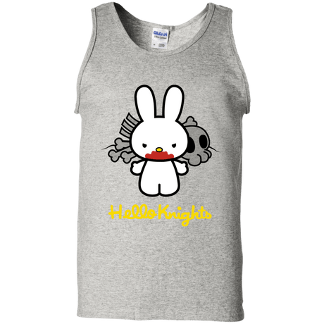 T-Shirts Ash / S Hello Knights Men's Tank Top