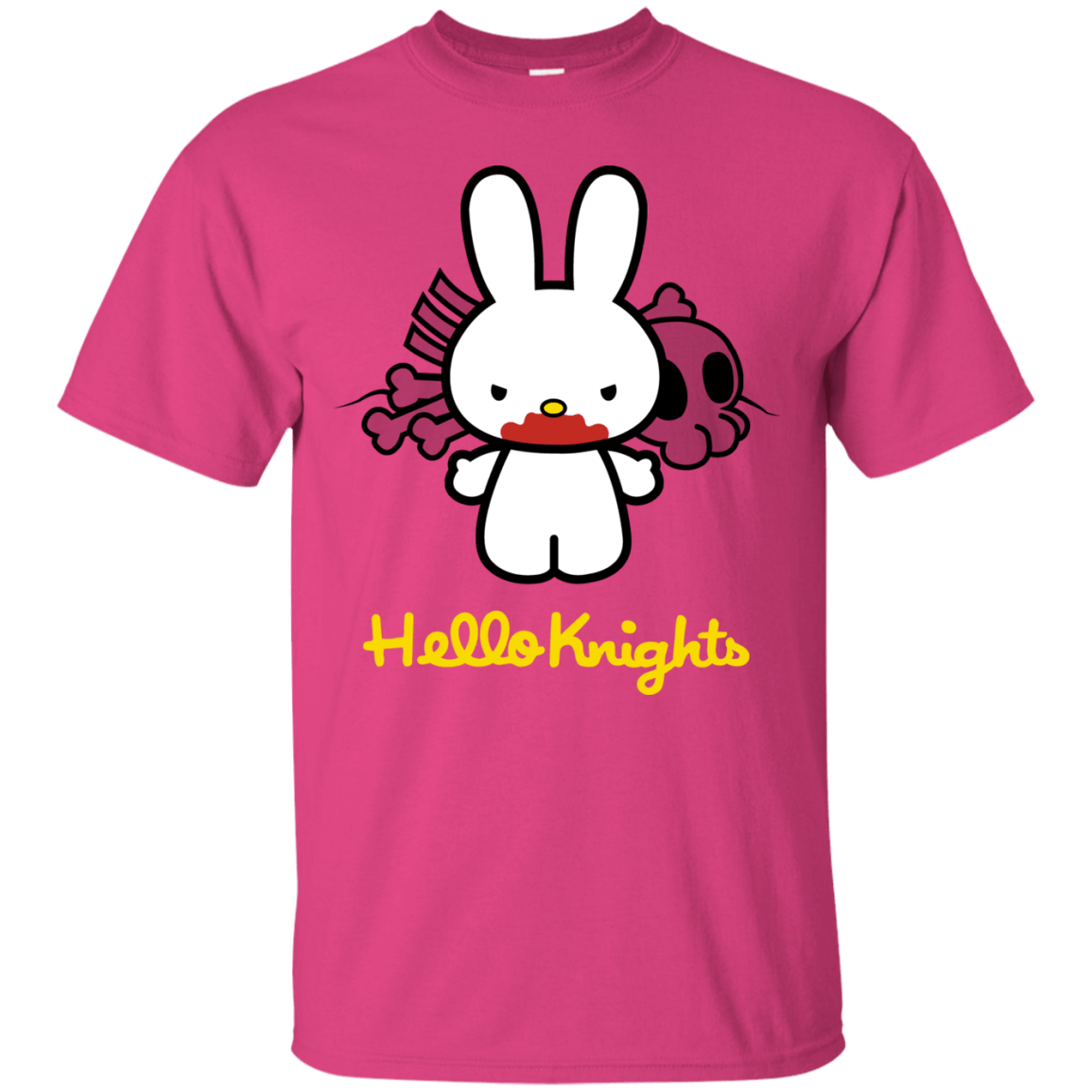 T-Shirts Heliconia / S Hello Knights T-Shirt