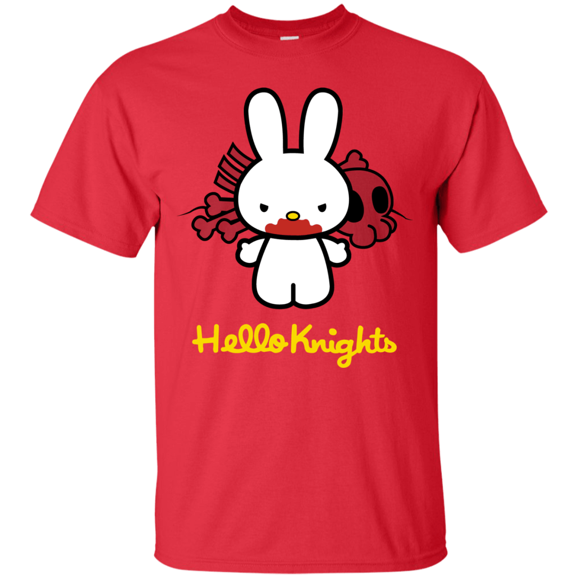 T-Shirts Red / S Hello Knights T-Shirt